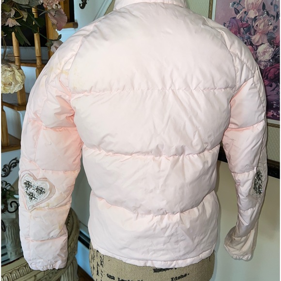 Juicy Couture Pink Puffer Jacket - Picture 4 of 7